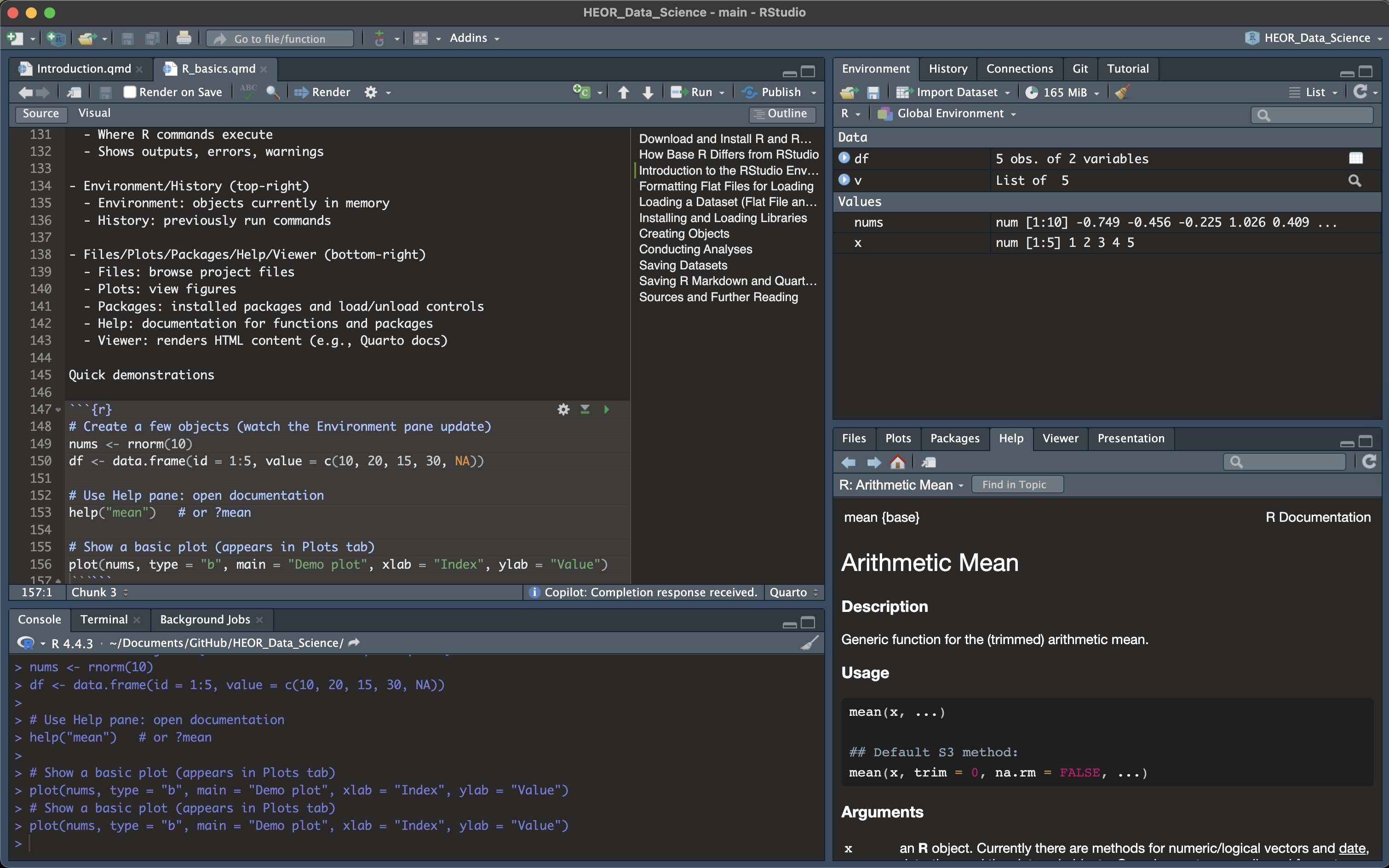 RStudio window